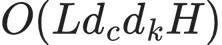 O(Ld_cd_kH)
