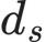 d_s