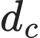 d_c